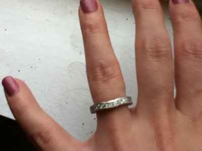 Picked Up My Wedding Band This Weekend! :)