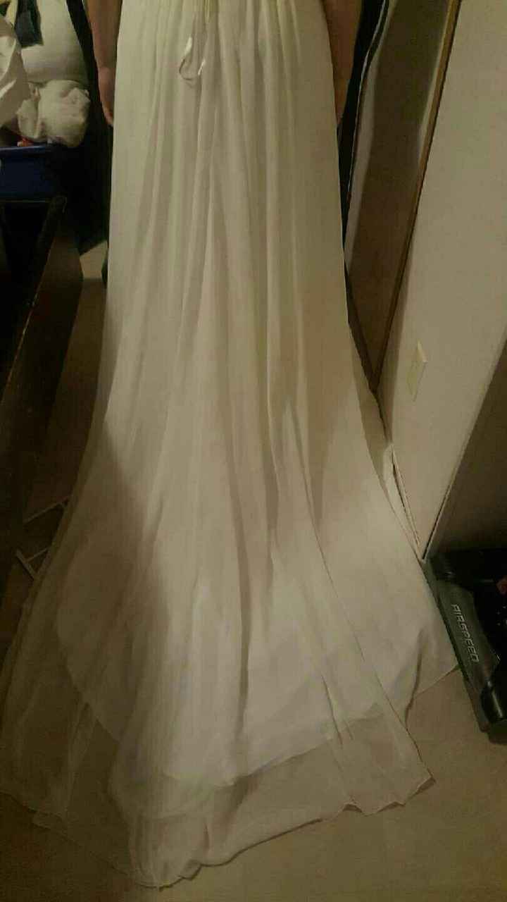 So excited to wear my dress! Just a little longer.