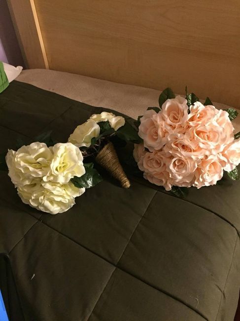 Silk flowers or real flowers for toss and bridesmaid bouquet???