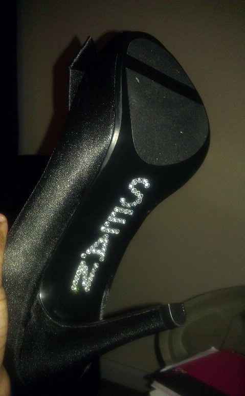 My shoes plus bling remembrance