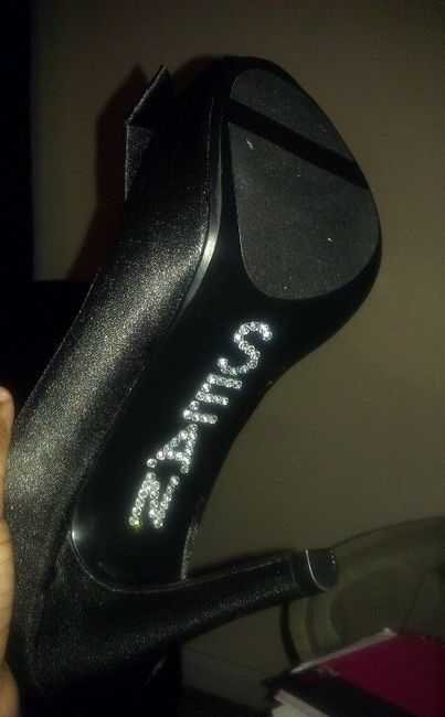 My shoes plus bling remembrance
