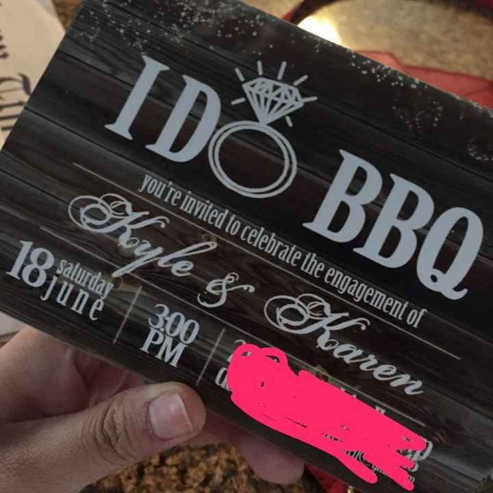 Engagement party