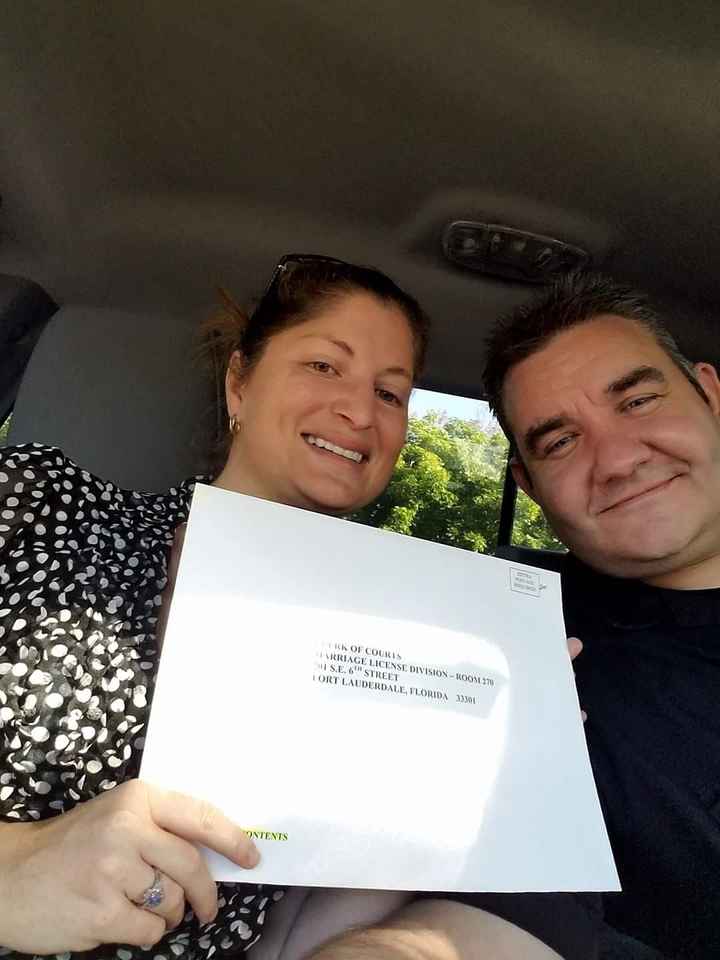 Marriage license