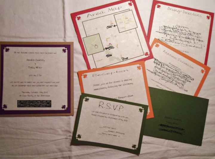 My Save-The-Dates & Invitations