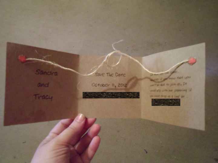 My Save-The-Dates & Invitations