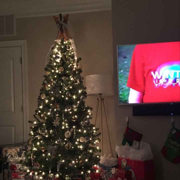 NWR: Finally finished decorating our first Christmas tree!!