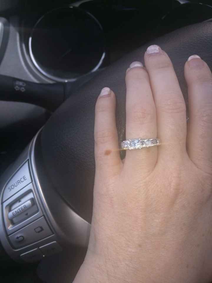 Let's see your engagement rings