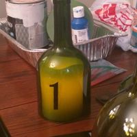 DIY Table numbers