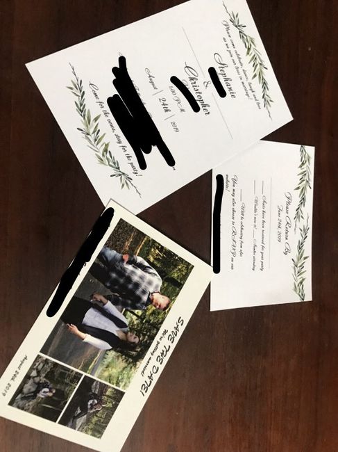 Stds and Invites are in!! - 1