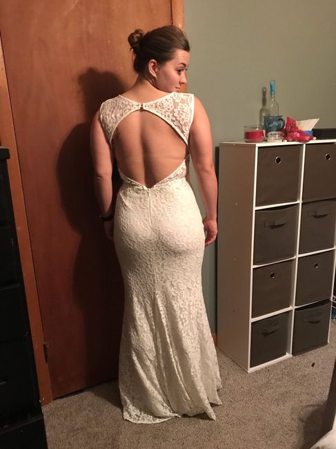2nd try-on of dresses... i found my dress!! - 1