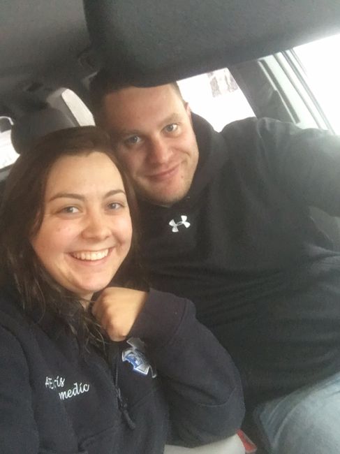Post your first selfie as a couple! - 1