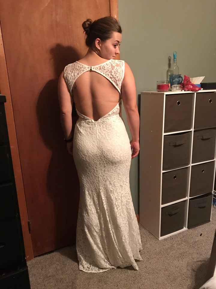 2nd try-on of dresses... i found my dress!! - 1