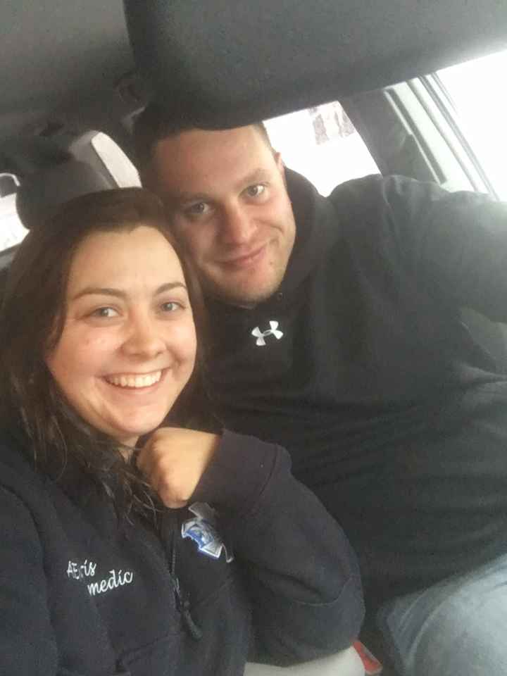 Post your first selfie as a couple! - 1