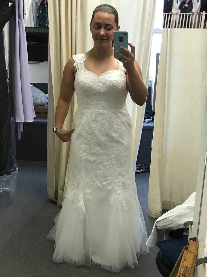 Need opinions on my dress, two weeks out! - 2