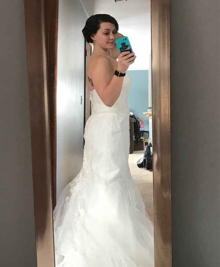 Need opinions on my dress, two weeks out! - 3