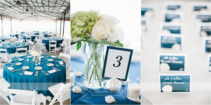 Show off your reception tables!