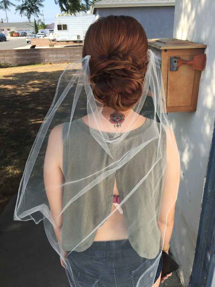 Updo hairstyles with veil (POST YOURS HERE)