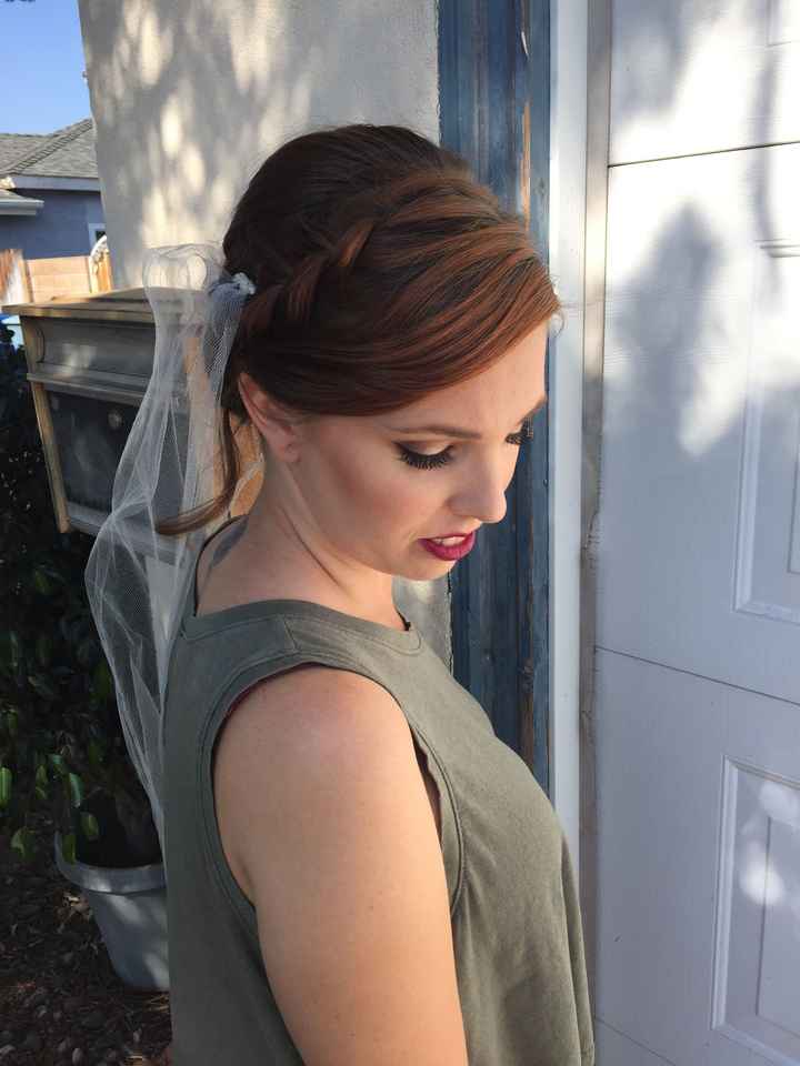 Updo hairstyles with veil (POST YOURS HERE)