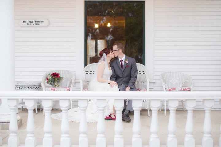 BAM! Just like that, MARRIED!