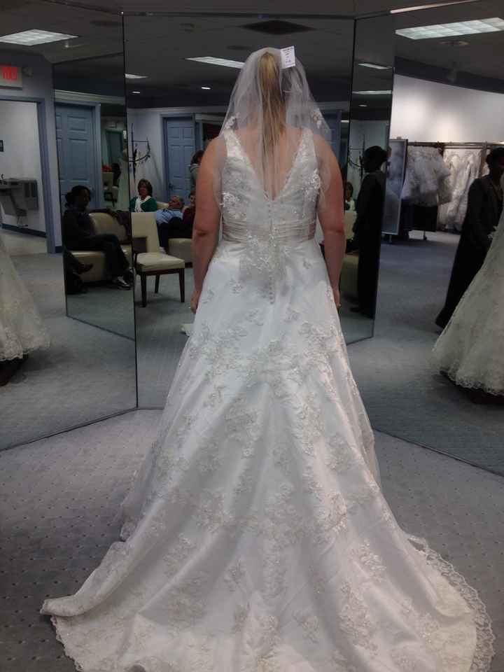 Matching venues and dresses!