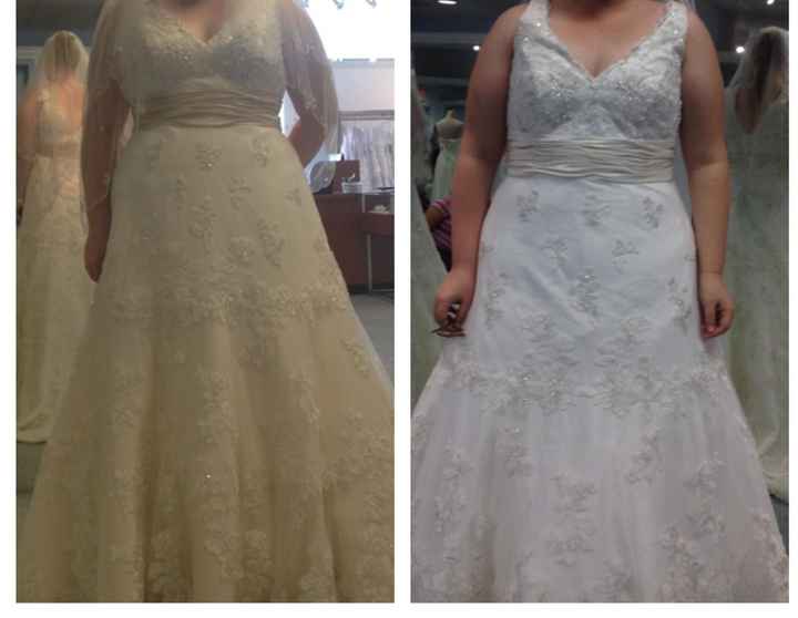 Model in the dress vs. you in the dress