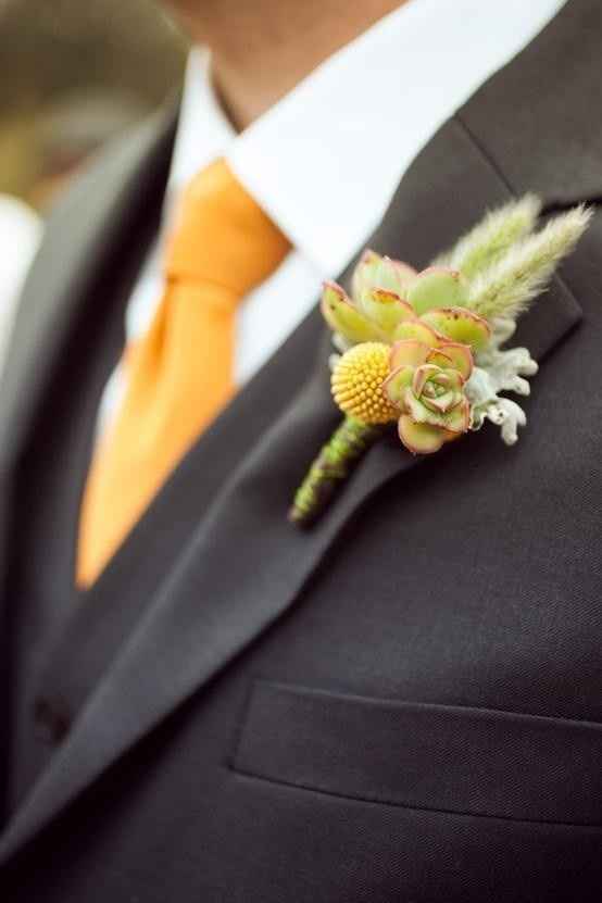 I do not think I want boutonnières ...anyone skipping them?