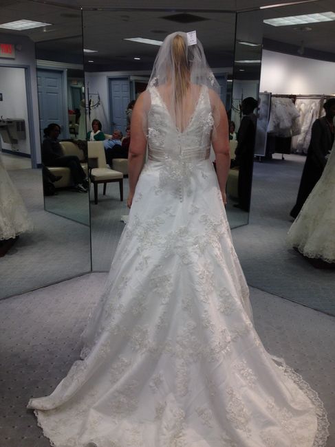 Matching venues and dresses!