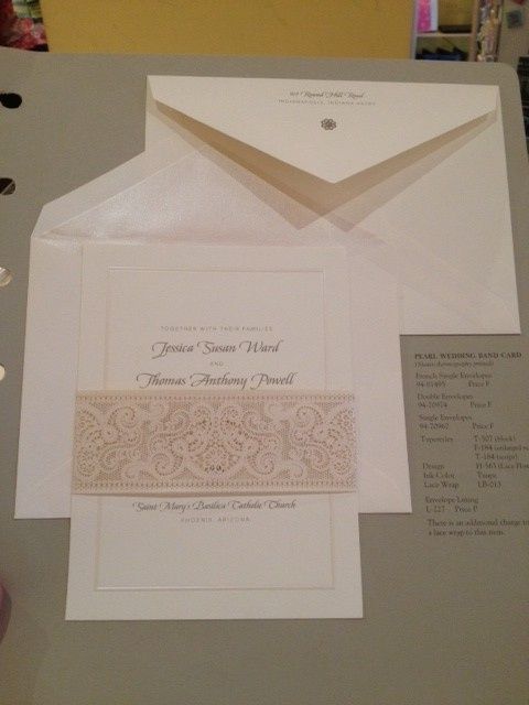 Wedding Invitations show and tell ...