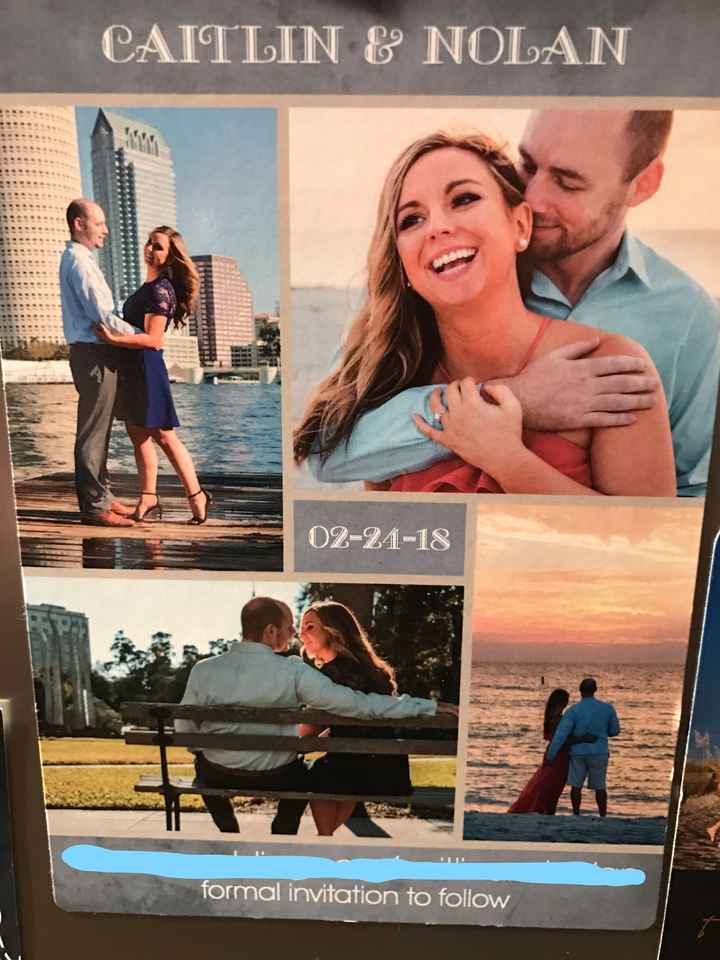 My save the date FAIL