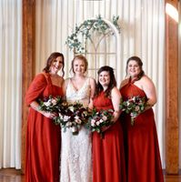 Burnt Orange Bridesmaid Dresses - Help! - 1