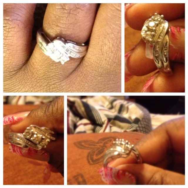 Show off your E-ring and wedding band!!!