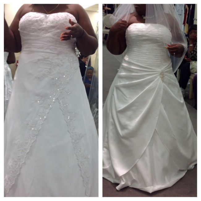 Plus size brides (what looks good) Show you're stuff!!!!