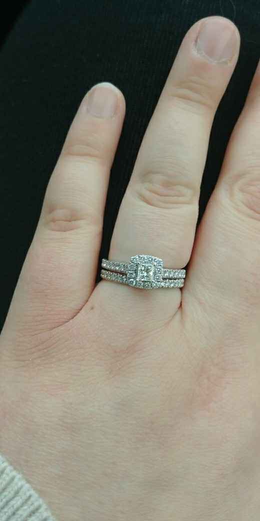 Show me the wedding bands....