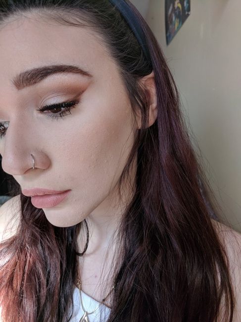 My own wedding makeup - 2