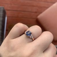 How much of your finger does your ring cover? - 1