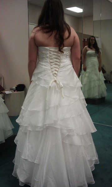 What is the most you had changed on your wedding dress?