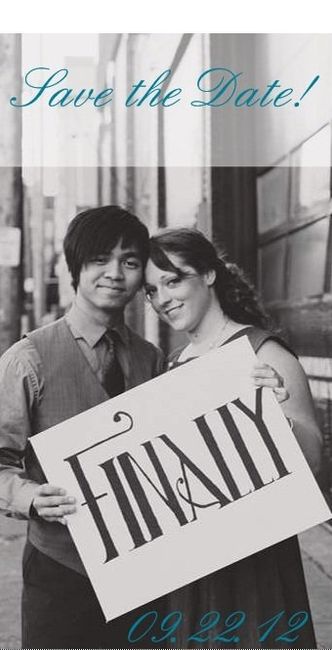 Lets see your... Save The Dates!