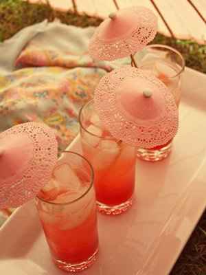 How cute are these?? Drink Parasols