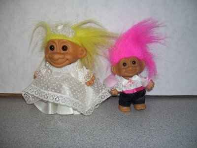 Look at my wedding dress