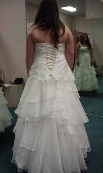 What is the most you had changed on your wedding dress?