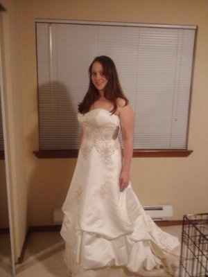 Show me the "almost" dress