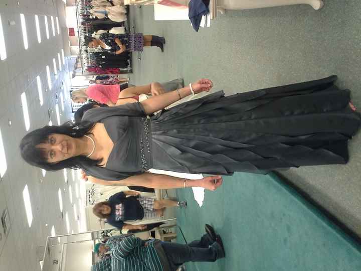 got the MOB dress today! *PICS*