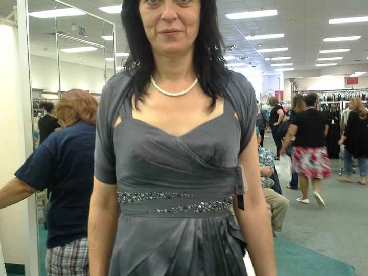 got the MOB dress today! *PICS*