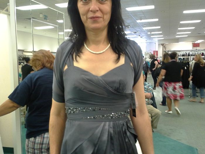 got the MOB dress today! *PICS*