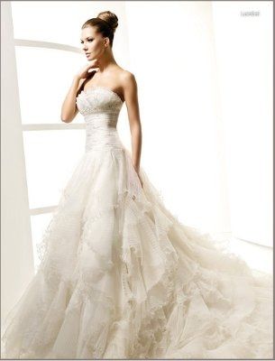 So you said yes to the dress.... now let's see it! :)