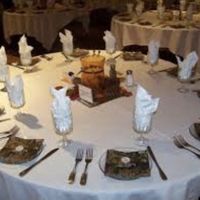 Camouflage rehearsal dinner