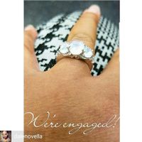 Moissanite rings