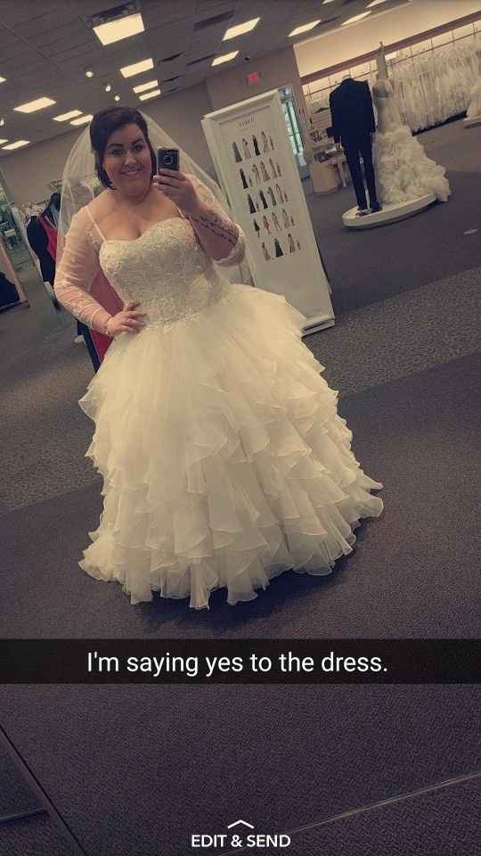 Lets see those dresses ladies