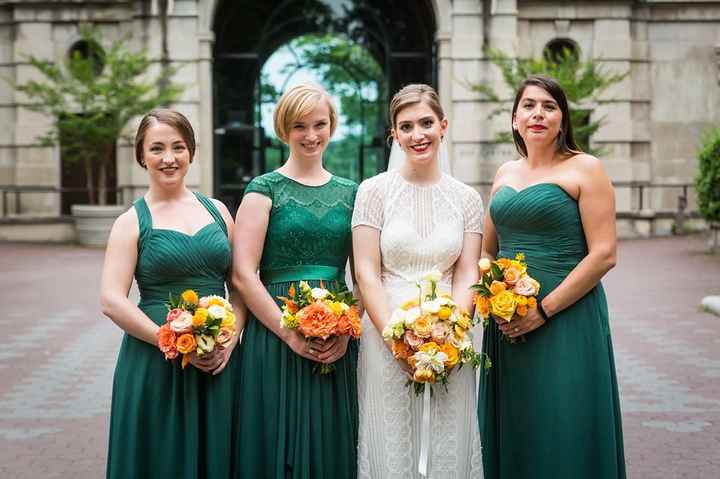 Bridesmaid Dress Questions and My Wedding Dress