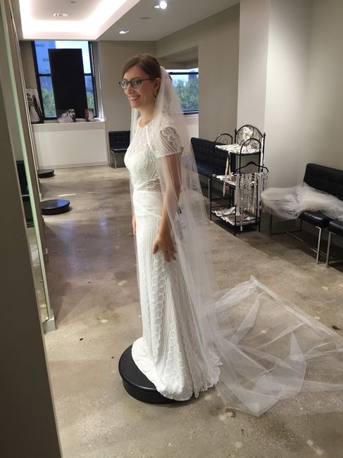 Let me see what you're wearing on your wedding day
